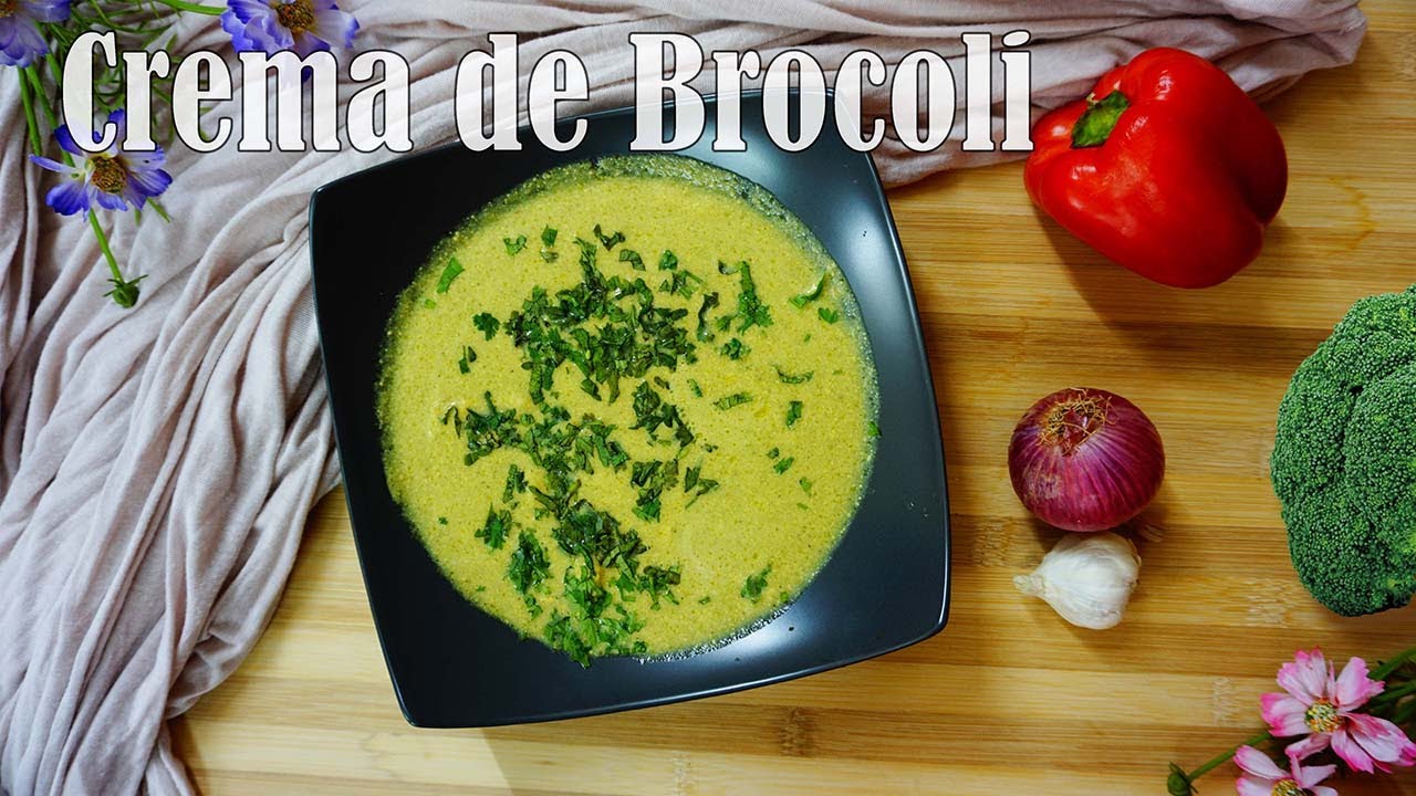Crema de Brócoli Paso a Paso || Riquisima y Nutritiva