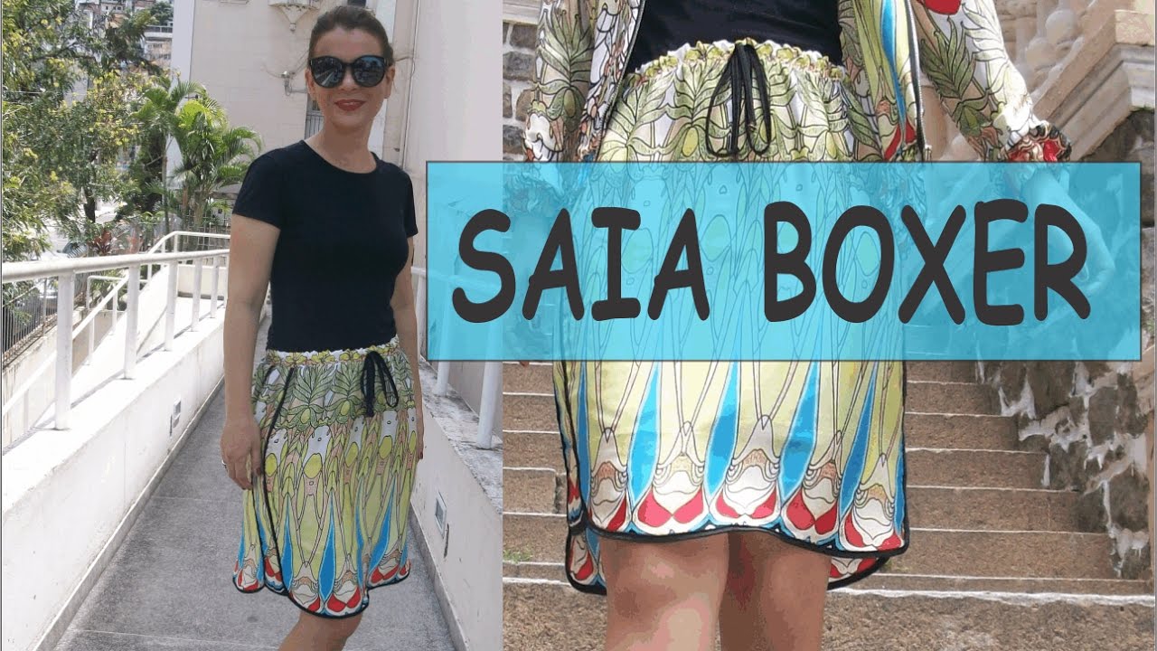 SAIA BOXER - SAIA ESPORTIVA COM CÉLIA ÁVILA