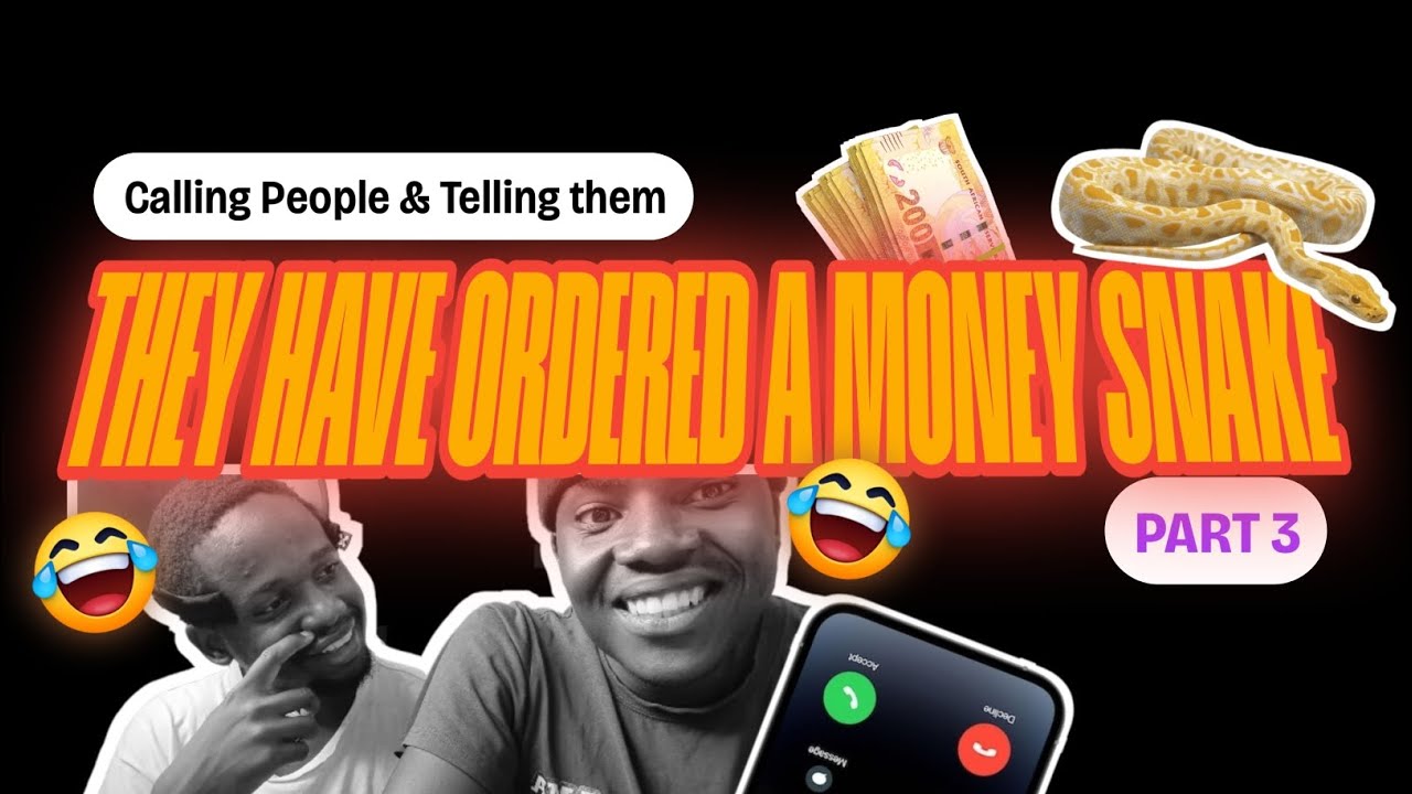 Calling people and telling them they've ordered a snake for money Prank call EP3😂 🤣 📞 🔥