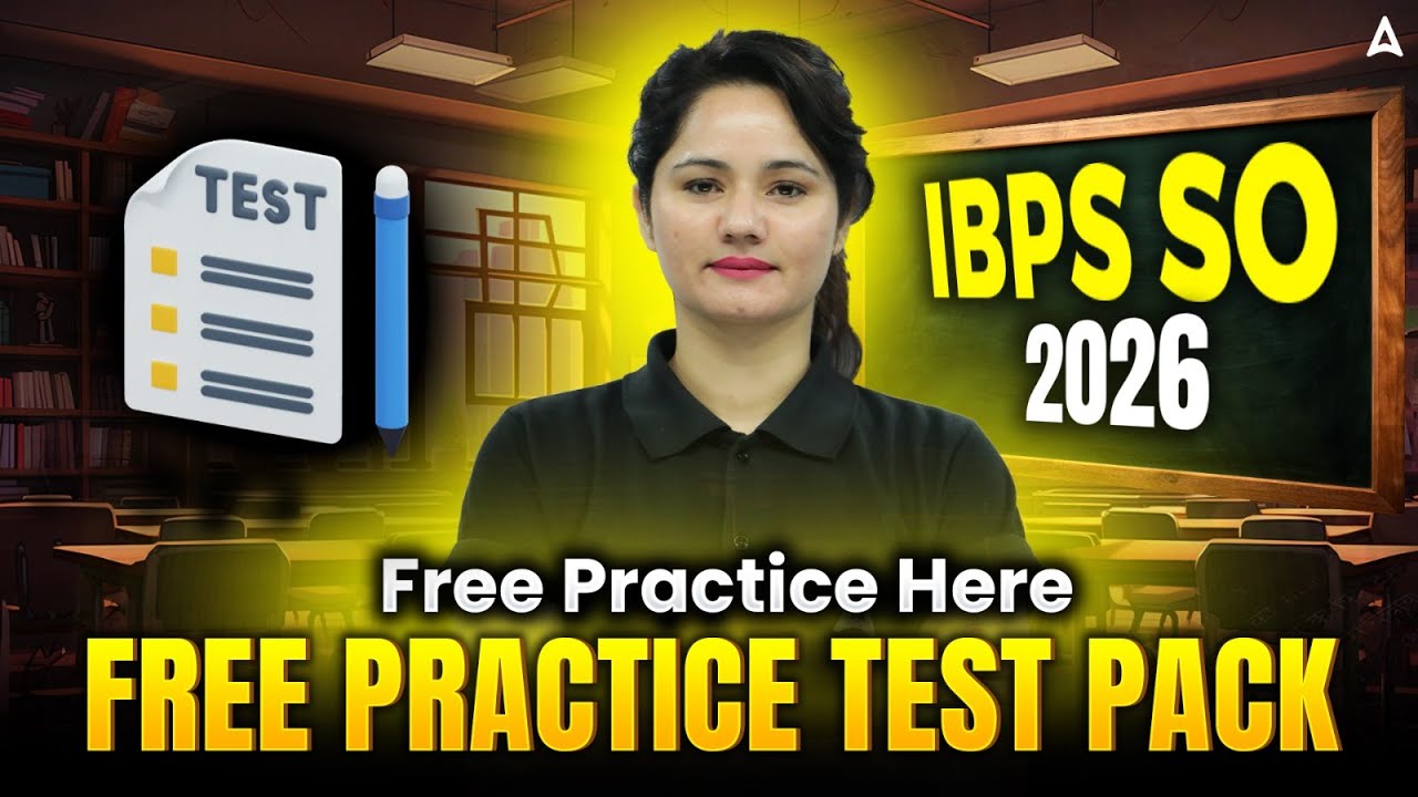 IBPS SO 2026 | IBPS SO Free Practice Sets | FREE Practice Test Pack 🎁 | By Neelam Ma'am