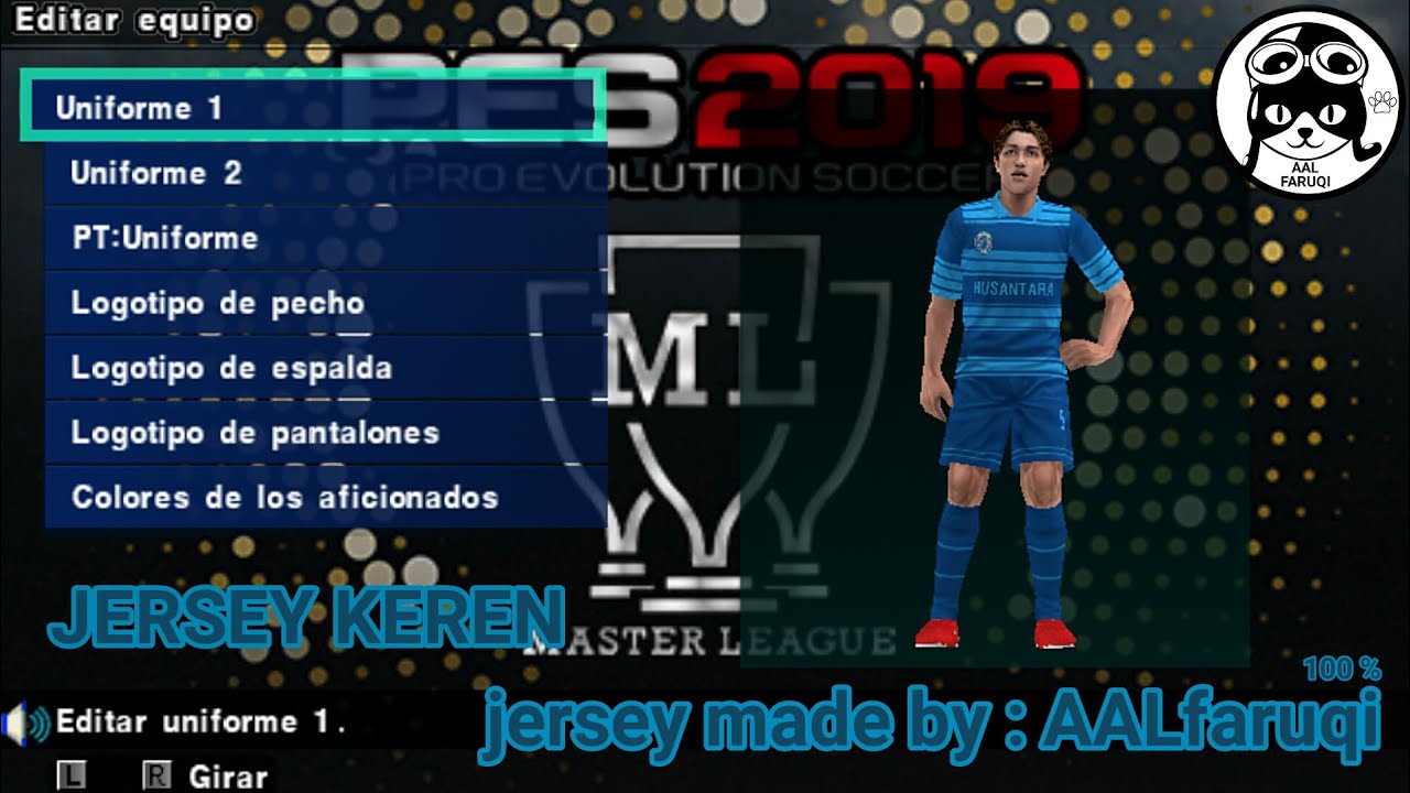 Tutorial edit team jersey sendiri Pes | JERSEY KEREN