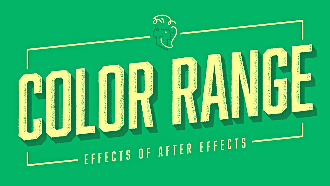 Цветовой диапазон | Эффекты After Effects