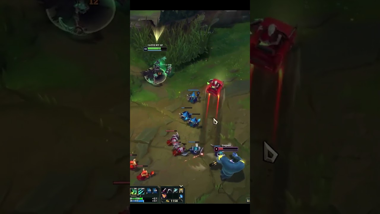 Drututt vs Mundo - AD Thresh - League of Legends #shorts