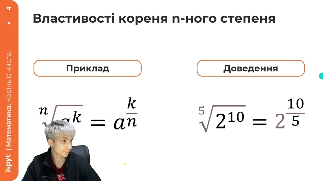 Підготовка до НМТ з математики. Корені. Теорія та практика.