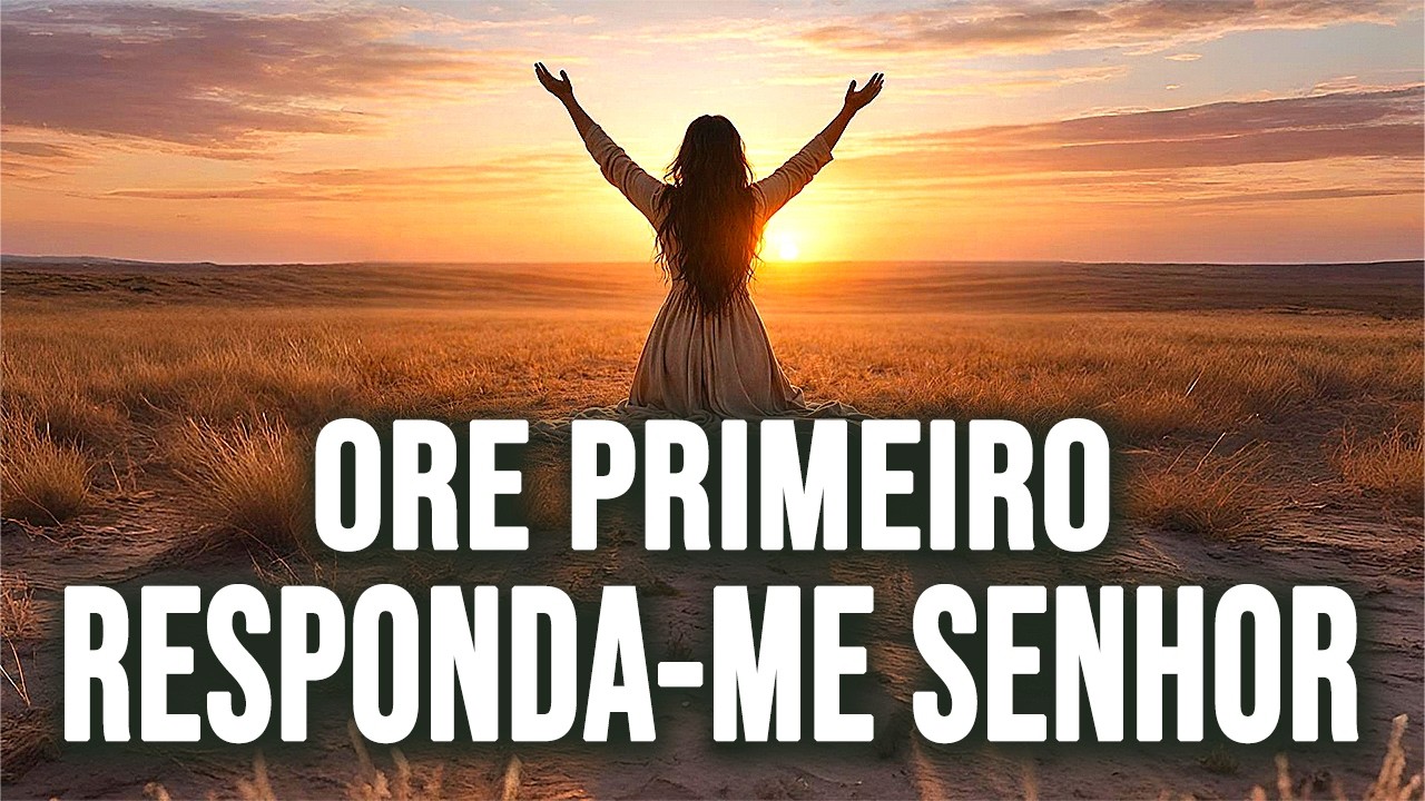 SE VOCÊ PRECISA DE UMA RESPOSTA DE DEUS, OUÇA ESTA ORAÇÃO DA MANHÃ COM O SALMO 143
