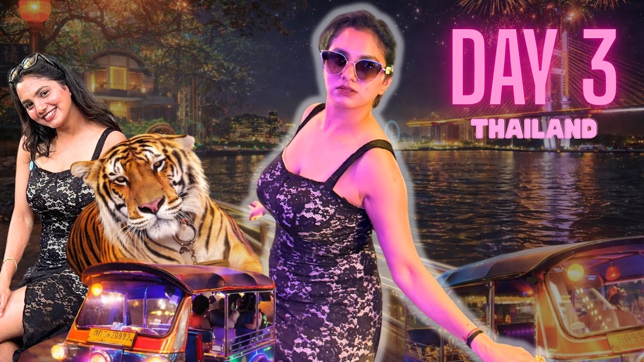 ಈ tiger ನ’ ಮುಟ್ಟಿದ್ದು ಏನೋ ಒಂದು ತರ ಖುಷಿ 🐯 | episode 3 - Thailand | Bhumika Basavaraj 