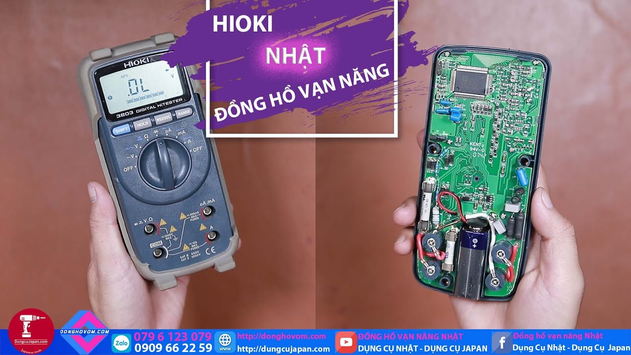 Đồng hồ vạn năng Nhật Hioki 3803