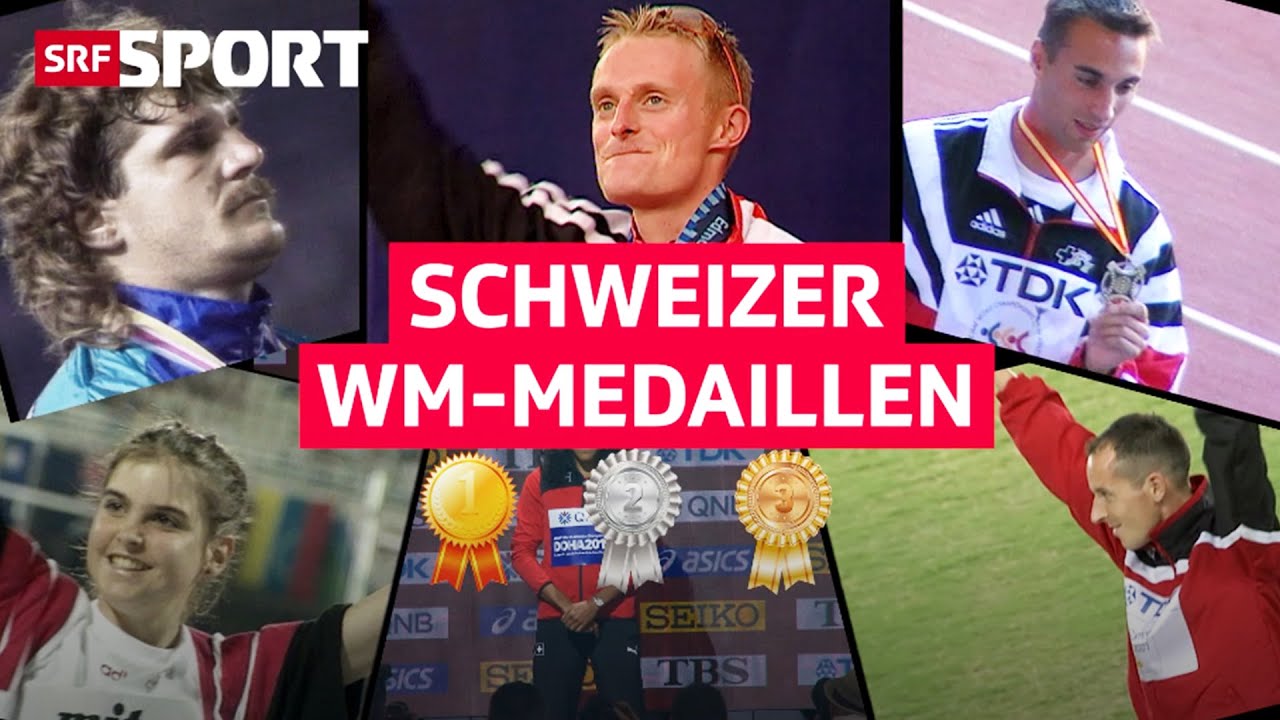 8 Schweizer Sternstunden:&nbsp;Alle WM-Medaillen der Leichtathletik |&nbsp;SRF Sport
