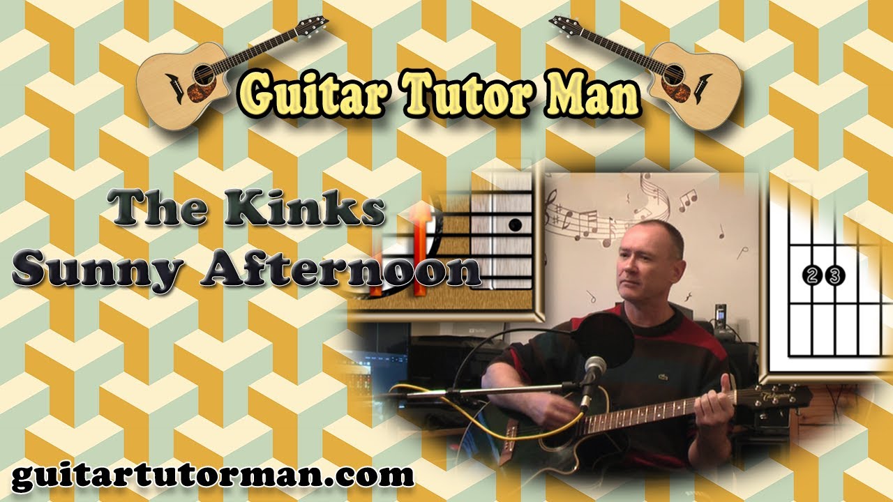 Sunny Afternoon - The Kinks - Acoustic Guitar Lesson