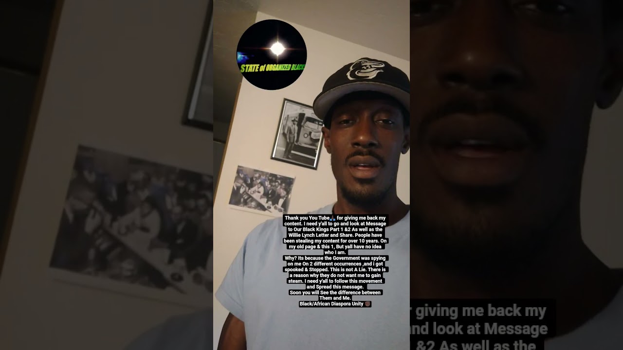 Follow 'State Of Organized Blacks'.                     #blackunity #rap #hiphop #blackunity