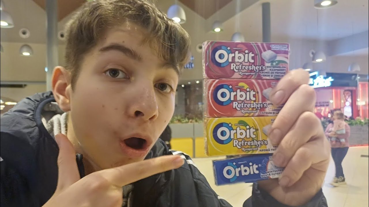 Testez toate Aromele de Gumă Orbit!