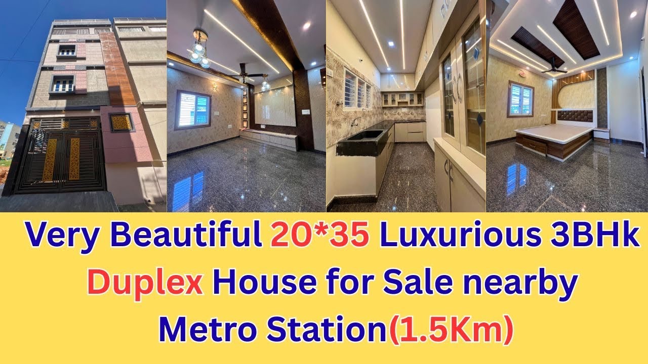 Beautiful 3BHK House for sale nearby Sapthagiri Engineering College in Bangalore||8553863957||#home