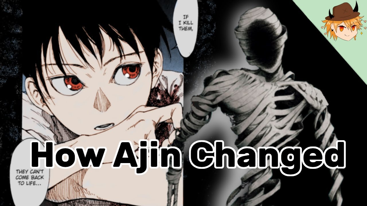How did Ajin: Demi-Human change between authors?