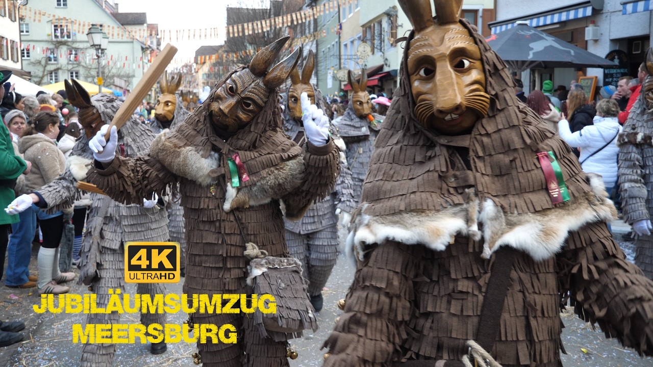 Fasnet Jubiläumsumzug in Meersburg Teil6