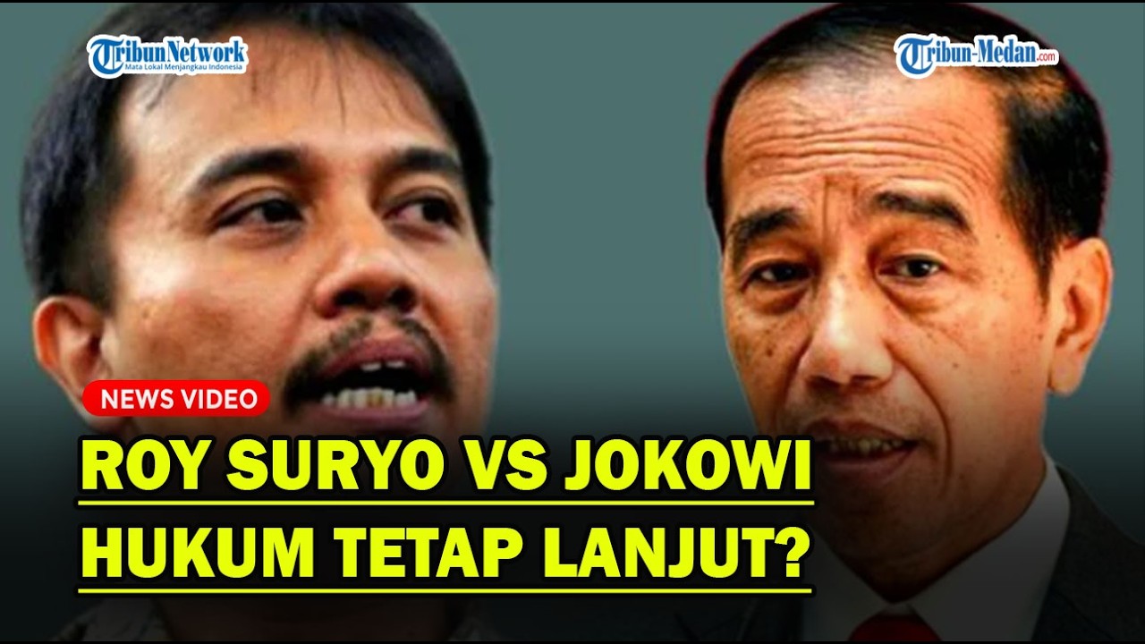 ROY SURYO VS JOKOWI, Ngotot Hukum Tetap Lanjut❓