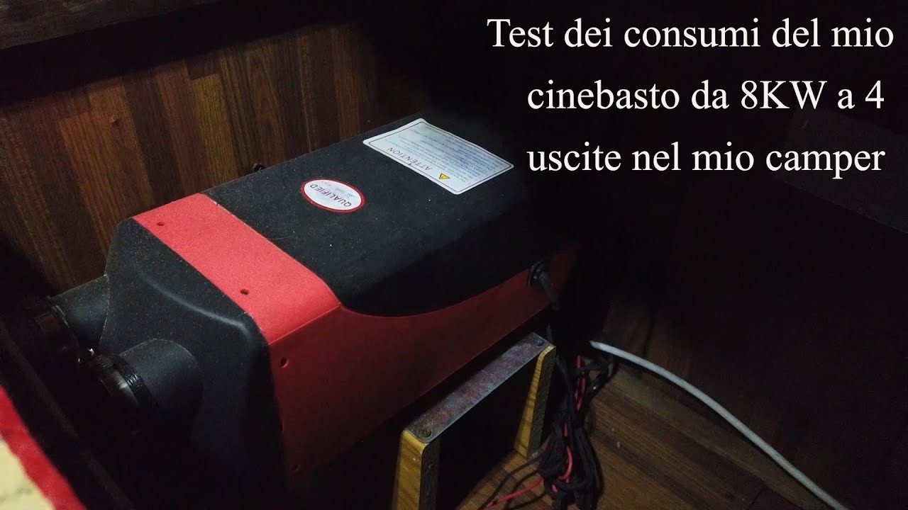 Test dei consumi del mio 