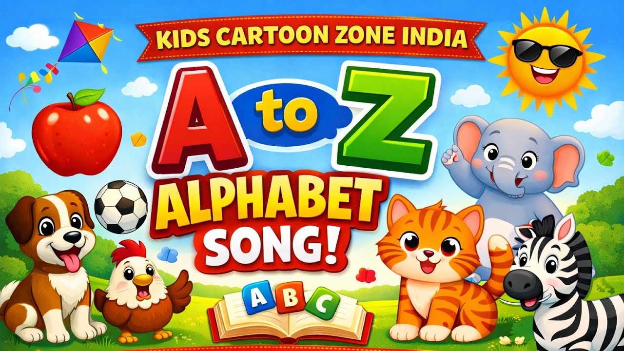 A to Z Alphabet Song for Kids | ABCD Learning Video #ABCD #AlphabetSong #AToZ #NurseryRhymes 