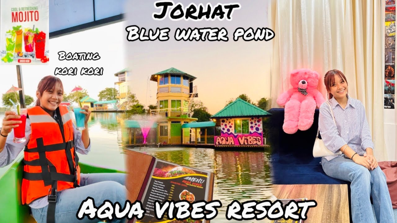 JORHAT BLUE WATER POND || AQUA VIBES RESORT✅