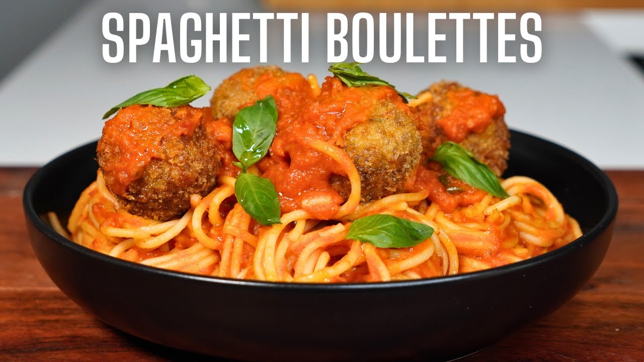 MES SPAGHETTI BOULETTES 2.0 🍝