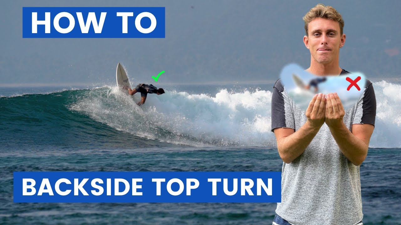 LEARN TO SURF | Backside Top Turns