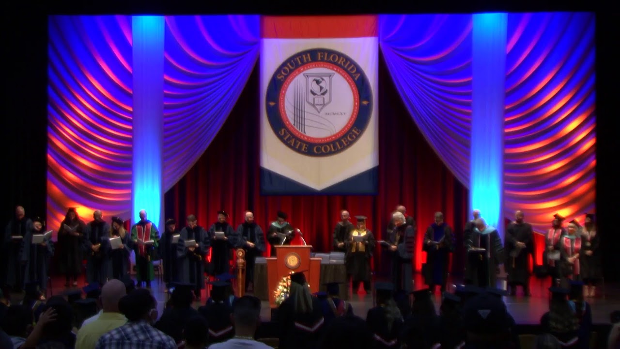 South Florida State College Live Stream - Commencement 2021 - Ceremony B, 3 p.m.