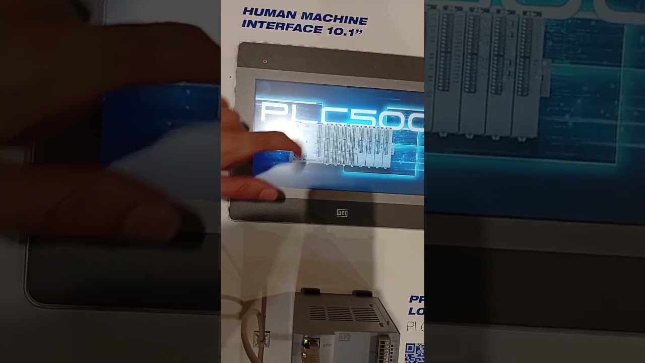 Comunica&ccedil;&atilde;o Ethernet entre IHM WEG, PLC500 e Soft-Starter SSW900