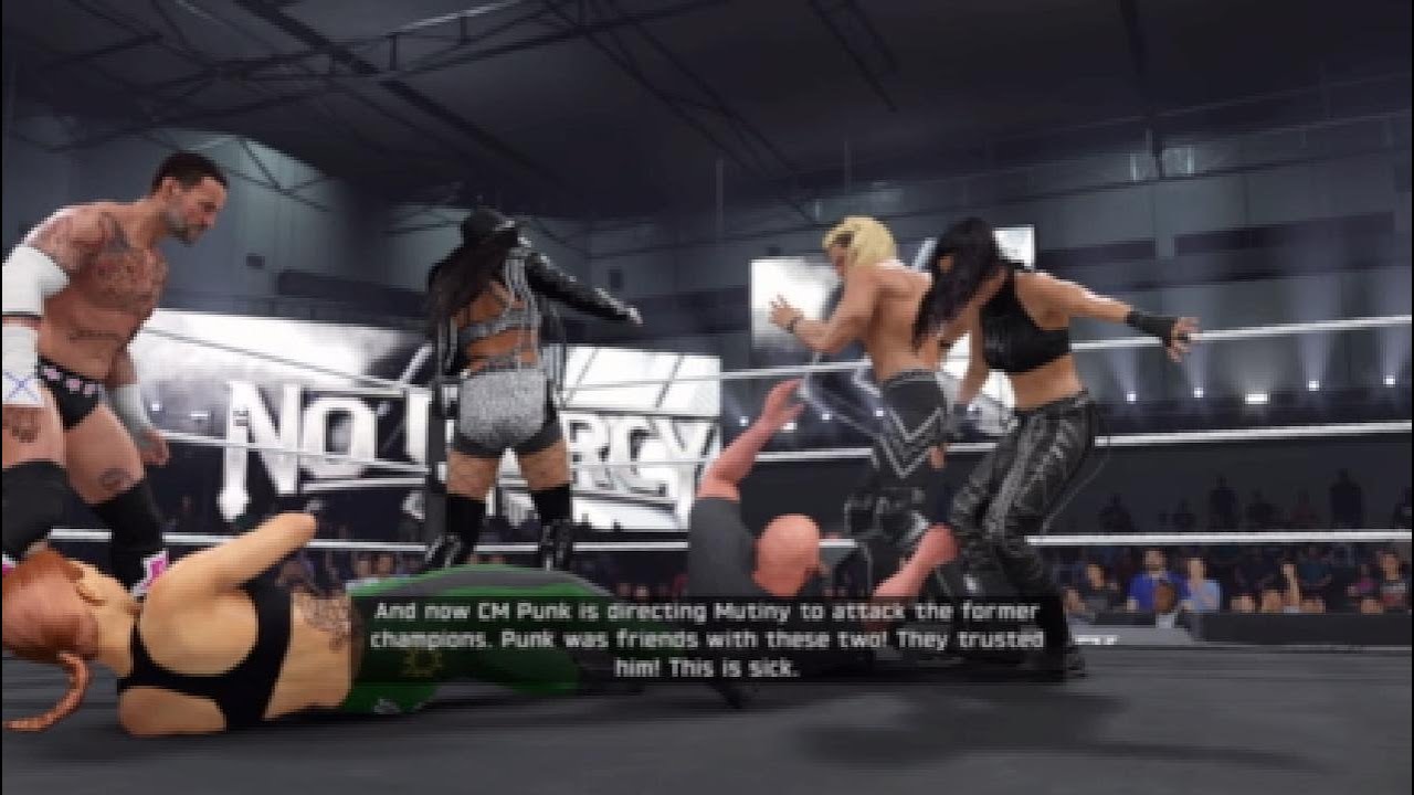 WWE 2K25 myrise mode ft.Jon Moxley and Marina Shafir Part 13 Punk Heel Turn