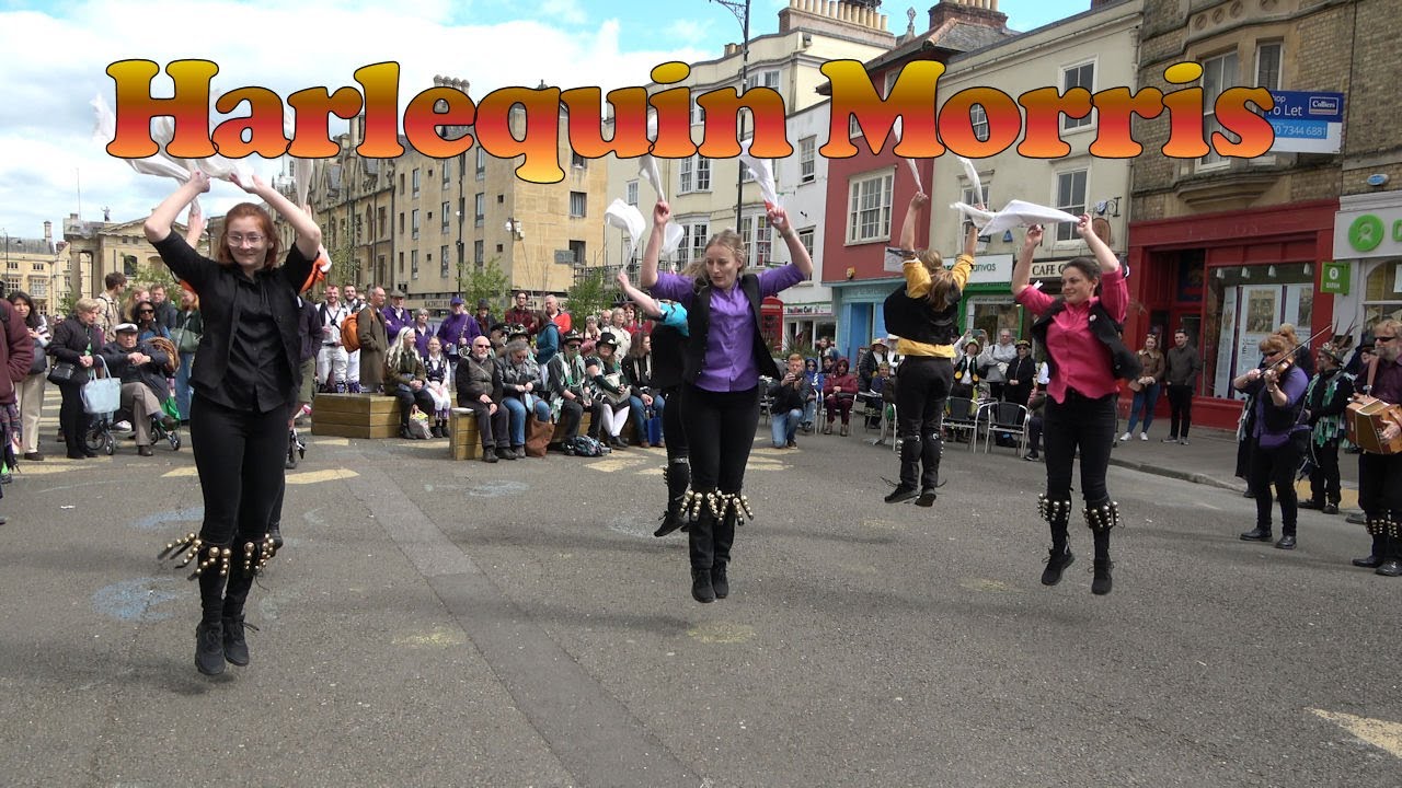 Harlequin Morris dance 