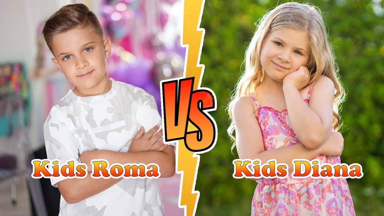 Kids Diana VS Kids Roma (Kids Roma Show) Stunning Transformation ⭐ From Baby To Now