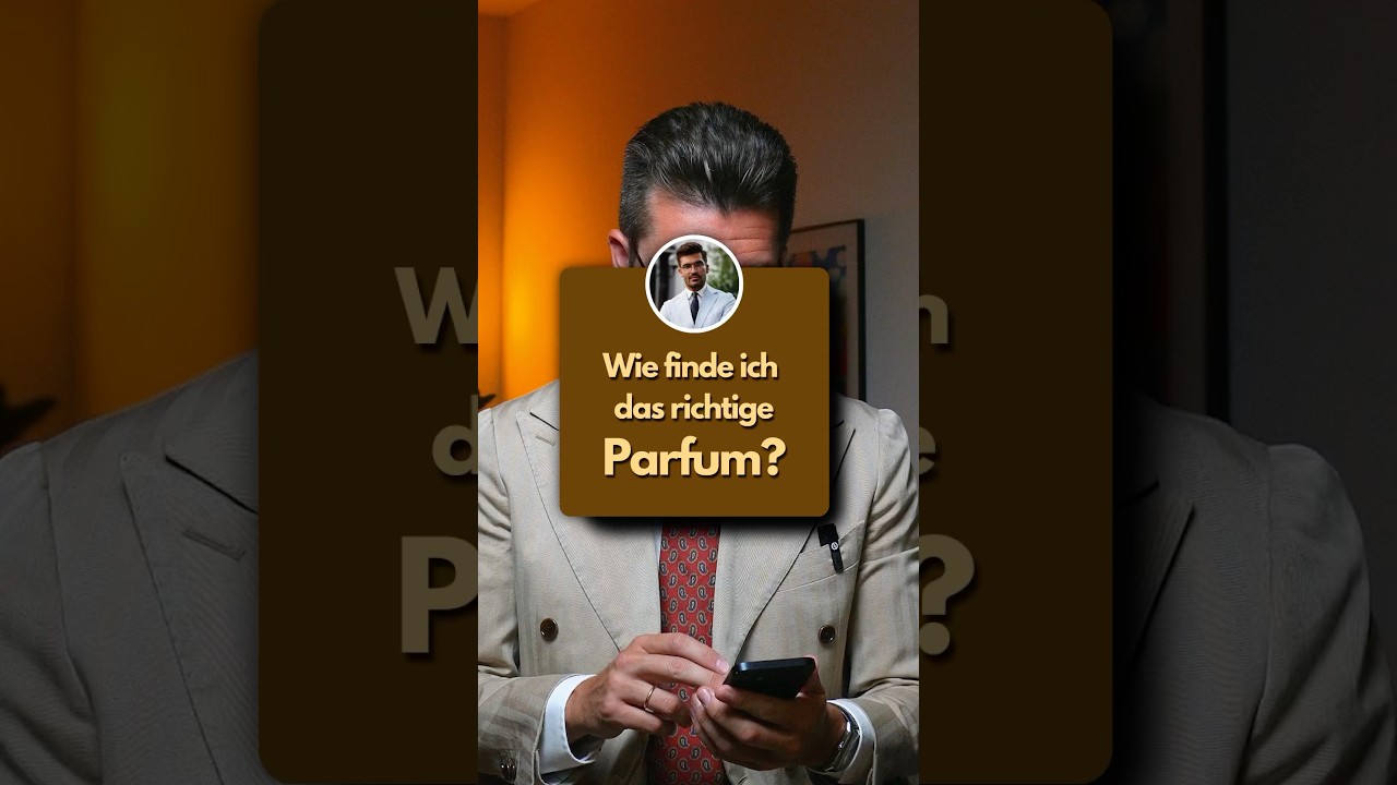 Das richtige Parfum finden ☝🏻
