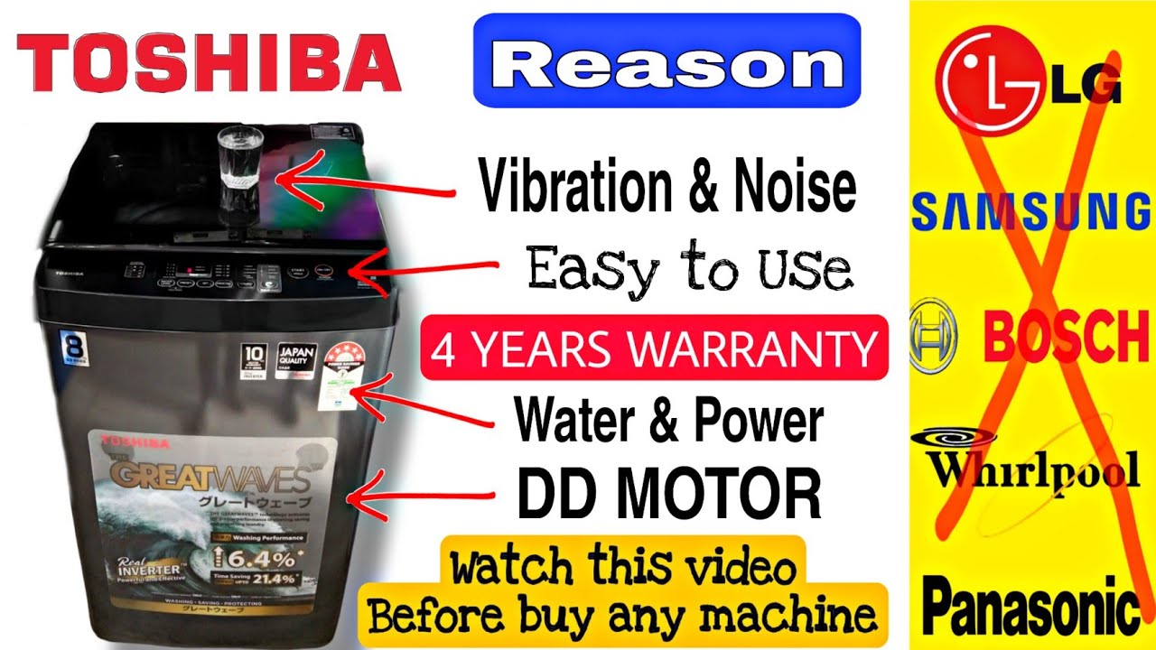 Toshiba Top load washing Machine⚡2022⚡ Great wave | Review with comparison | How to use? | in Hindi