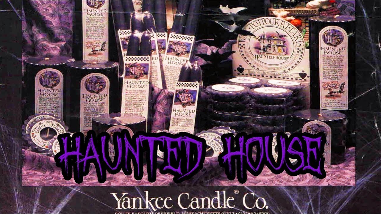 Дом с привидениями Melting Yankee Candle — винтажные свечи на Хэллоуин