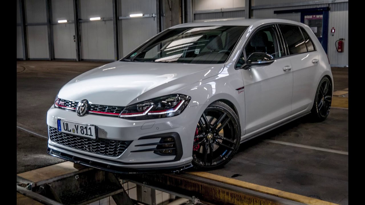 VW GOLF 7 GTI FACELIFT EINBAU MAXTON DESIGN FRONTSPOILER