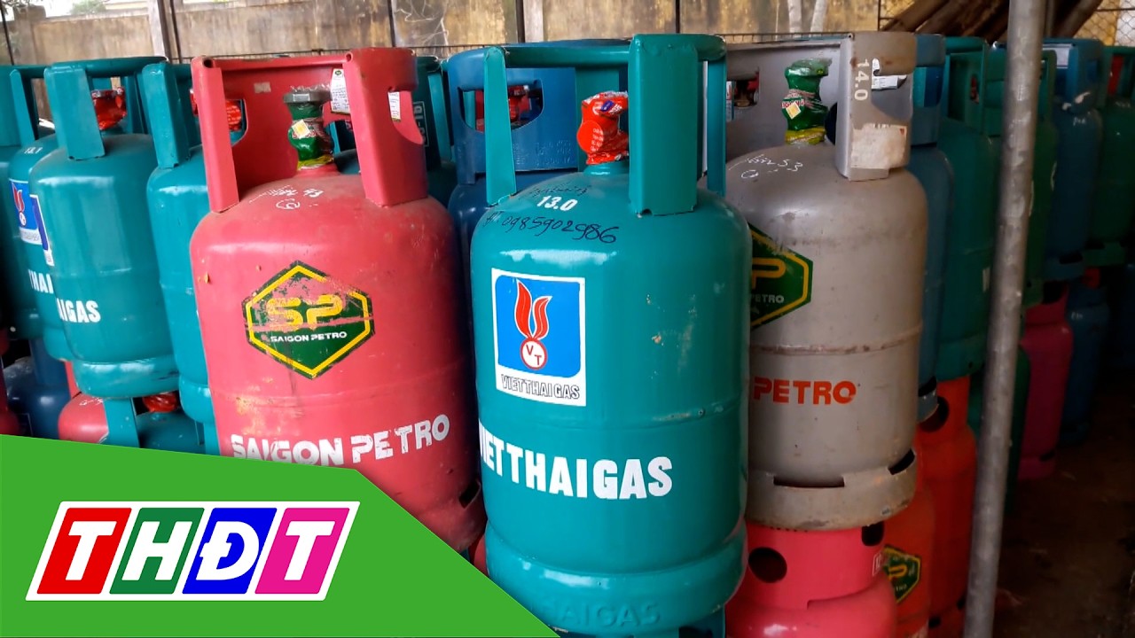 Giá gas tăng thêm 70.000 đồng/bình 12kg | THDT