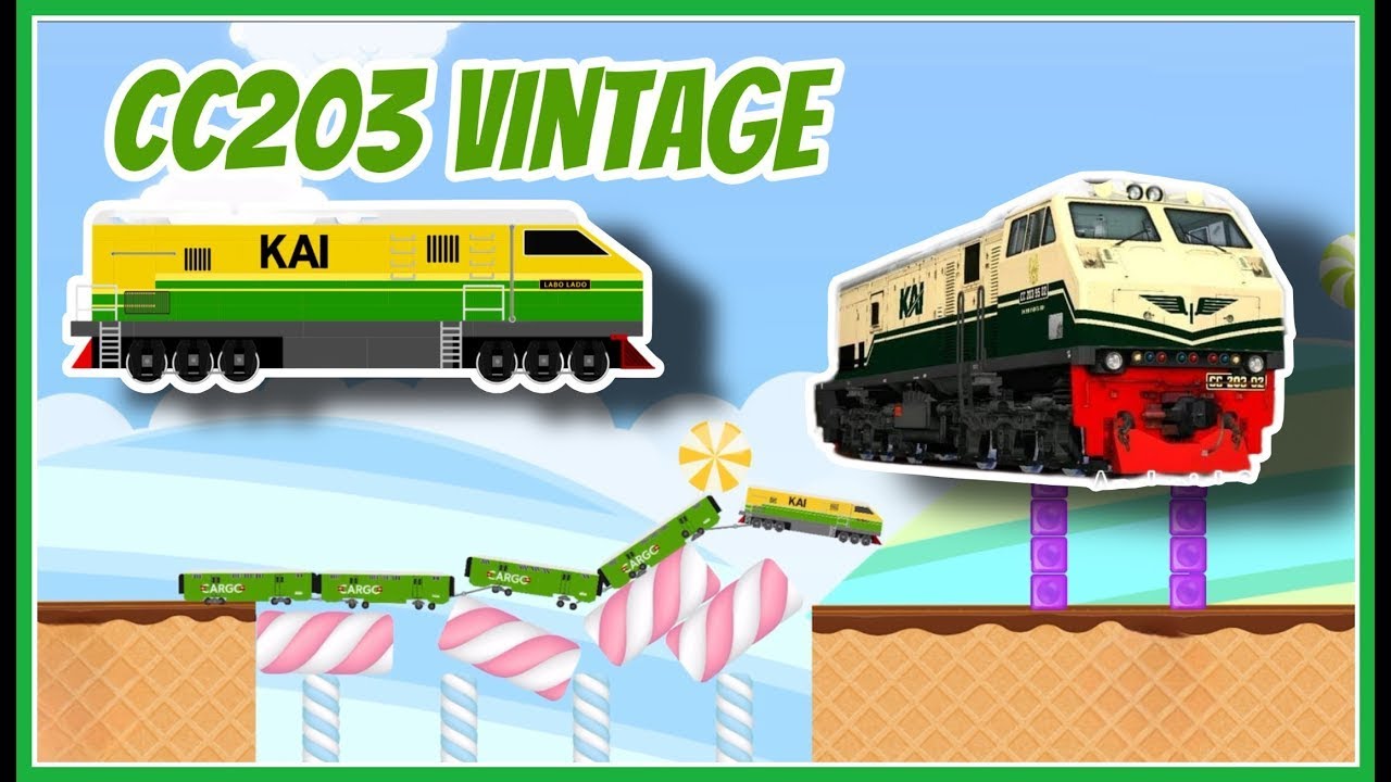 How to Make a Vintage CC203 - Labo Brick Train