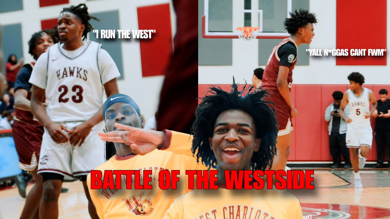 THE BATTLE OF WESTSIDE CHARLOTTE. West Meck Vs West Charlotte + Vlog