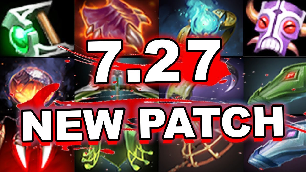 Dota 2 NEW 7.27 PATCH - MAIN CHANGES (ITEMS)!