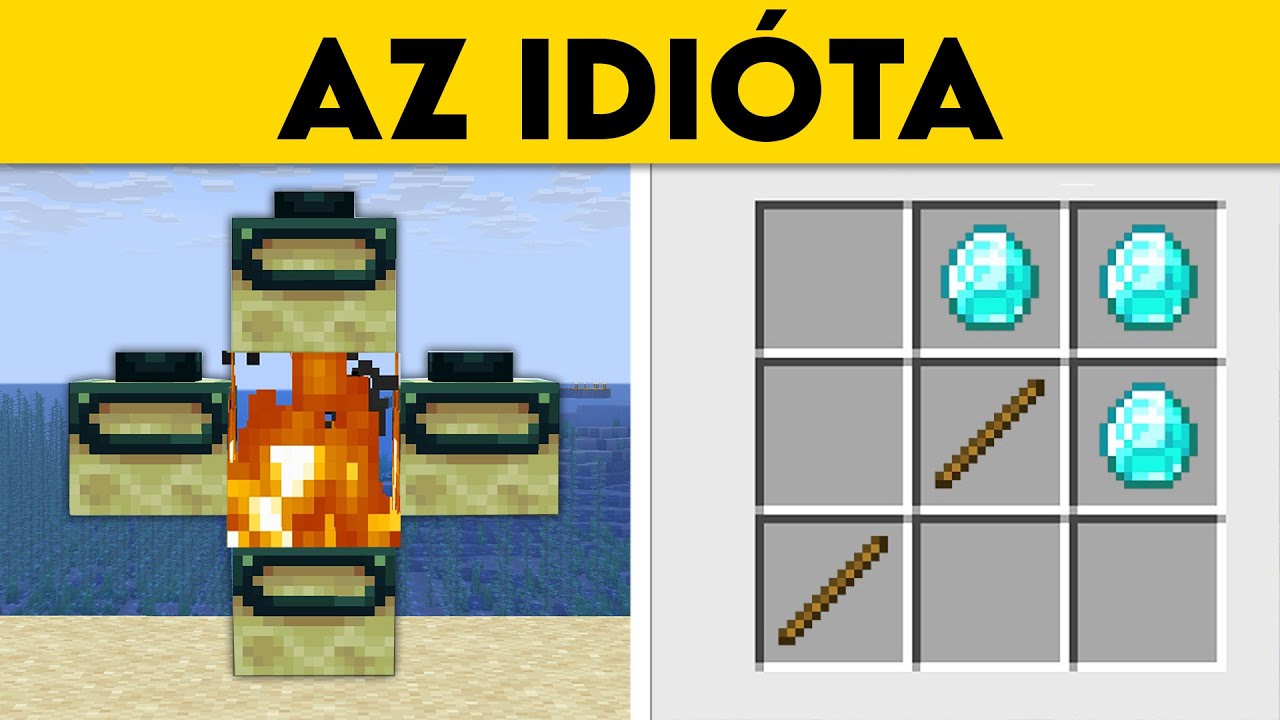 10+1 Sztereot&iacute;pia MINDEN Minecraft Szerveren!