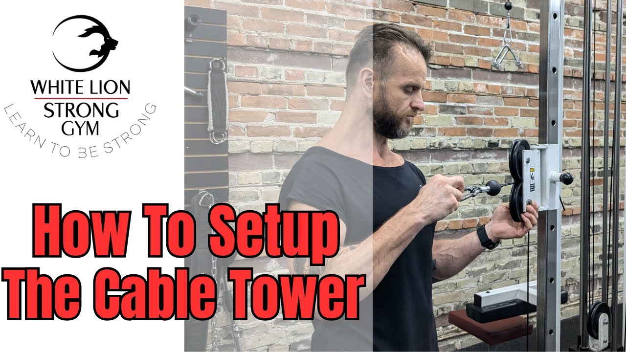 How to Adjust the Pulley Stack on the Cable Tower