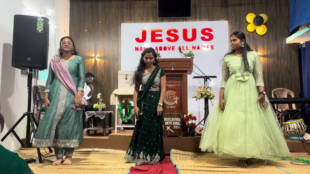 Tamil Christian Girls Dance — New year (2026) #christiandance #jesus 