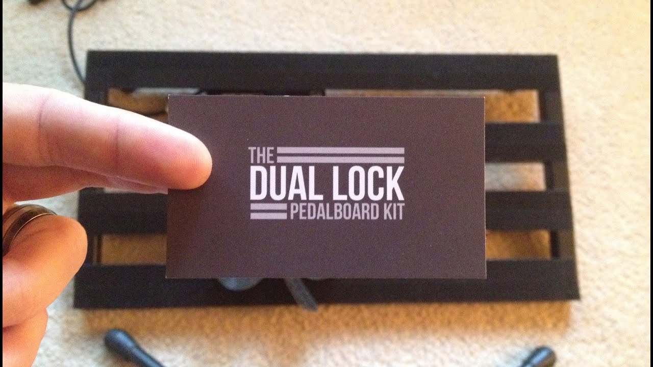 5 Minutes with the Dual Lock Pedalboard Kit - Gear Demo