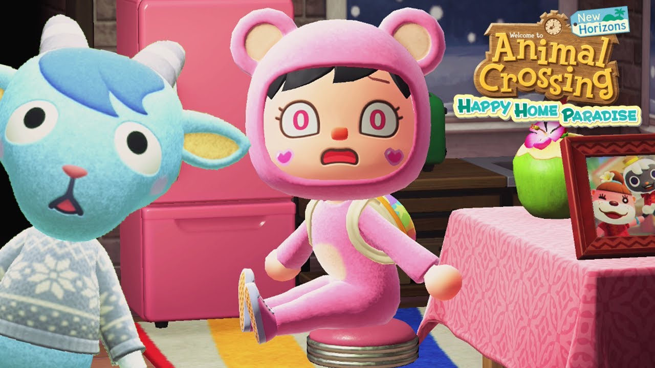 Crying over Sherb visiting me | Villagers VISIT YOU in the Animal Crossing 2.0 Update
