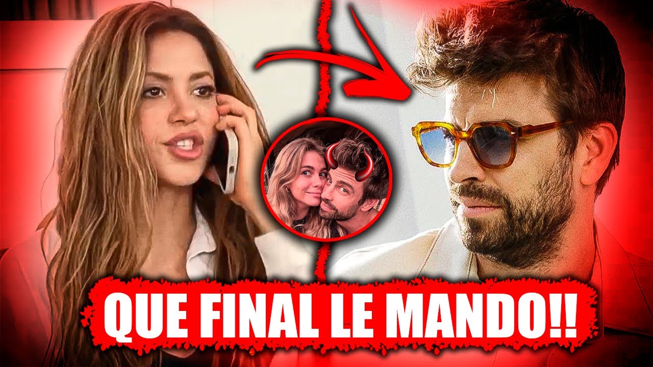 Shakira REMATO a Gerard Piqué y Clara Chía. 
