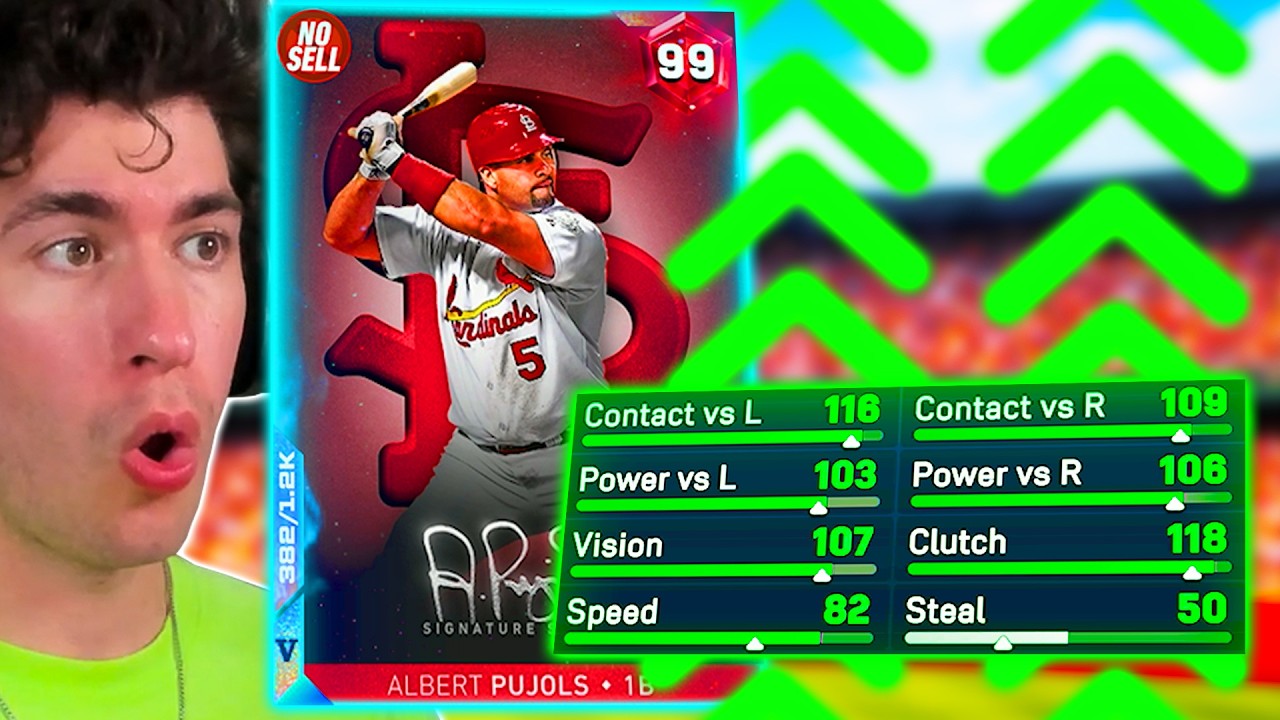 I Upgraded 99 Albert Pujols...