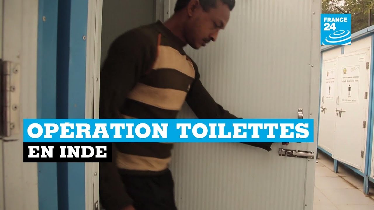 Opération toilettes en Inde