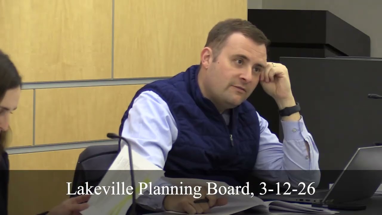 Lakeville Planning Board, 3-12-26