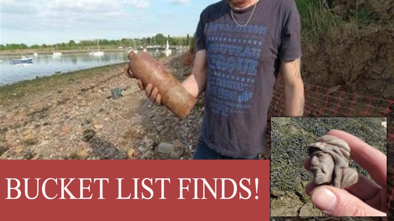 Mudlarking Treasure Beach & The Most Amazing Bucket List Finds