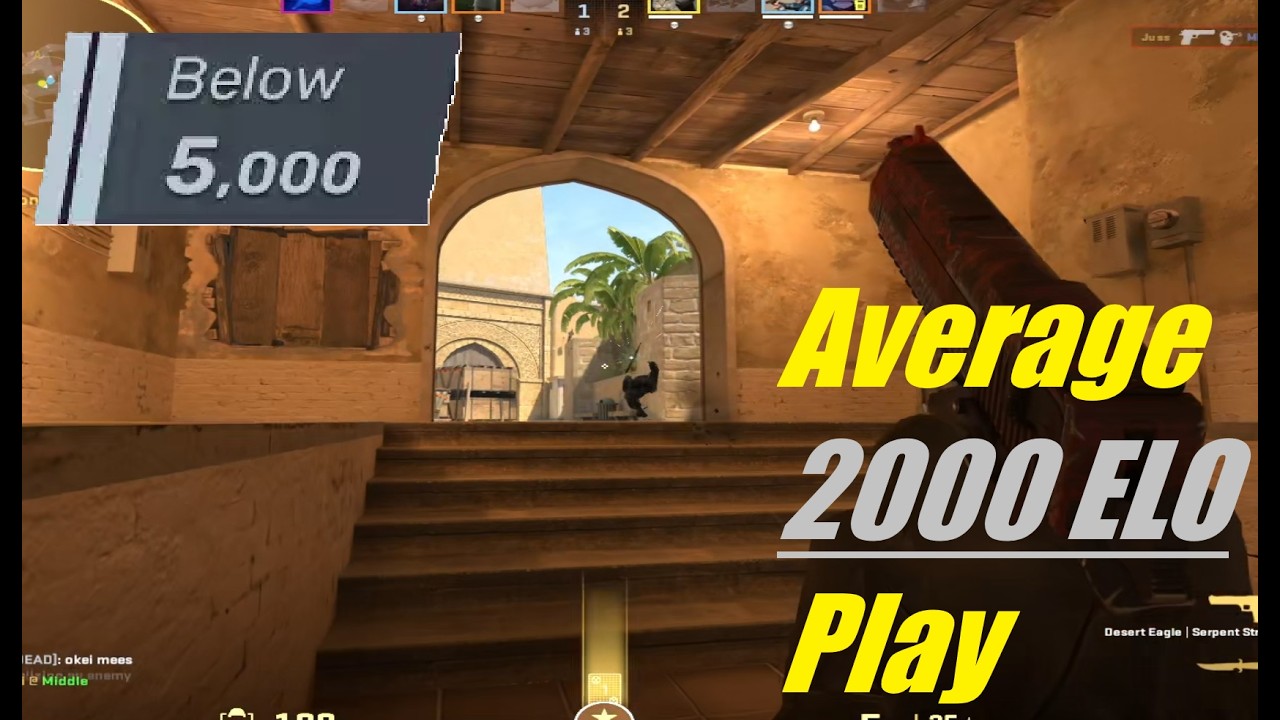 Average CS2 2000 elo play (funny teammates)