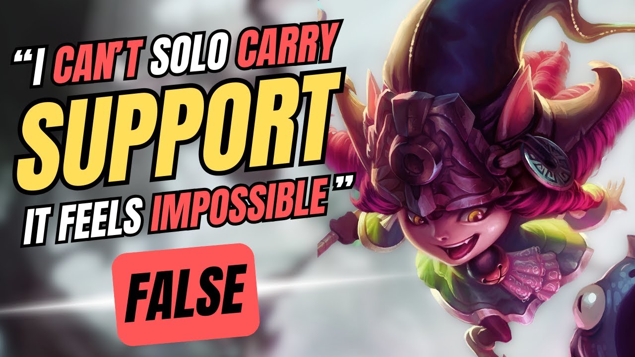 How to Win a Lost Game as a Support - Soloq Pro Tips