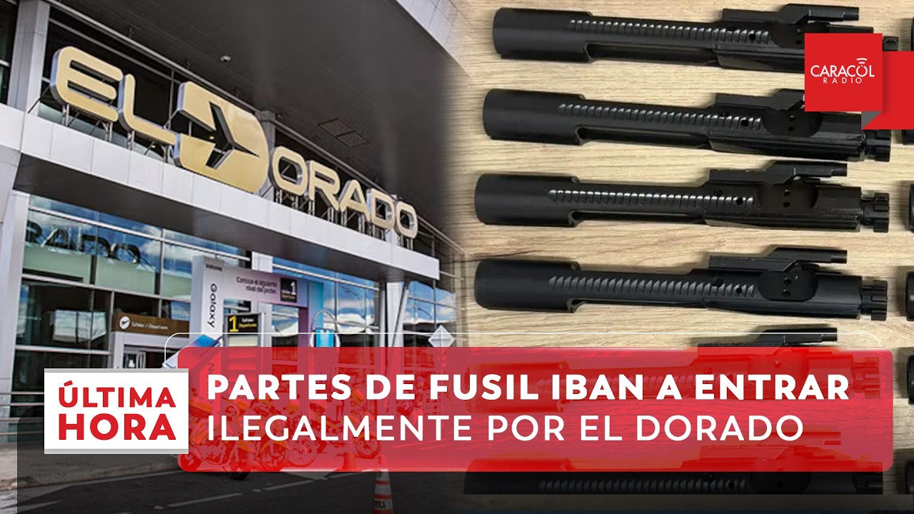 Incautan partes de fusil en El Dorado, halladas en equipaje y equipo de gimnasio | Última Hora